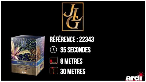 22343 Gamme JLG® Le 47 36 Départs Calibre 25mm